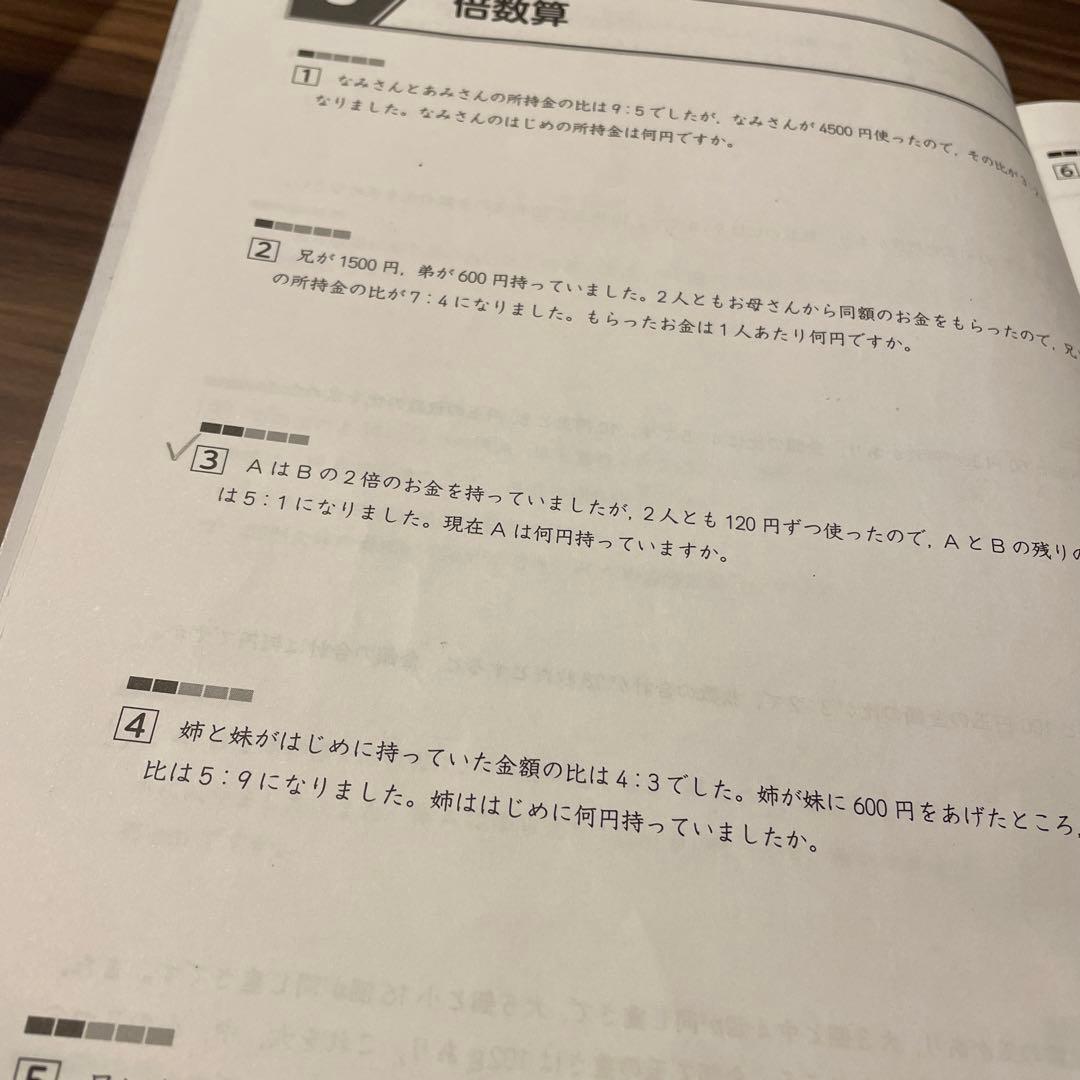 書き込みなし★算数 小6 バックアップテキスト 早稲田アカデミー 解答解説集付き