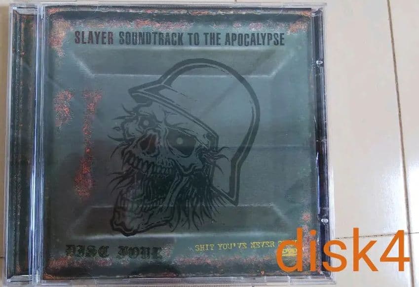 SLAYER / soundtrack to the apocalypse 廃盤