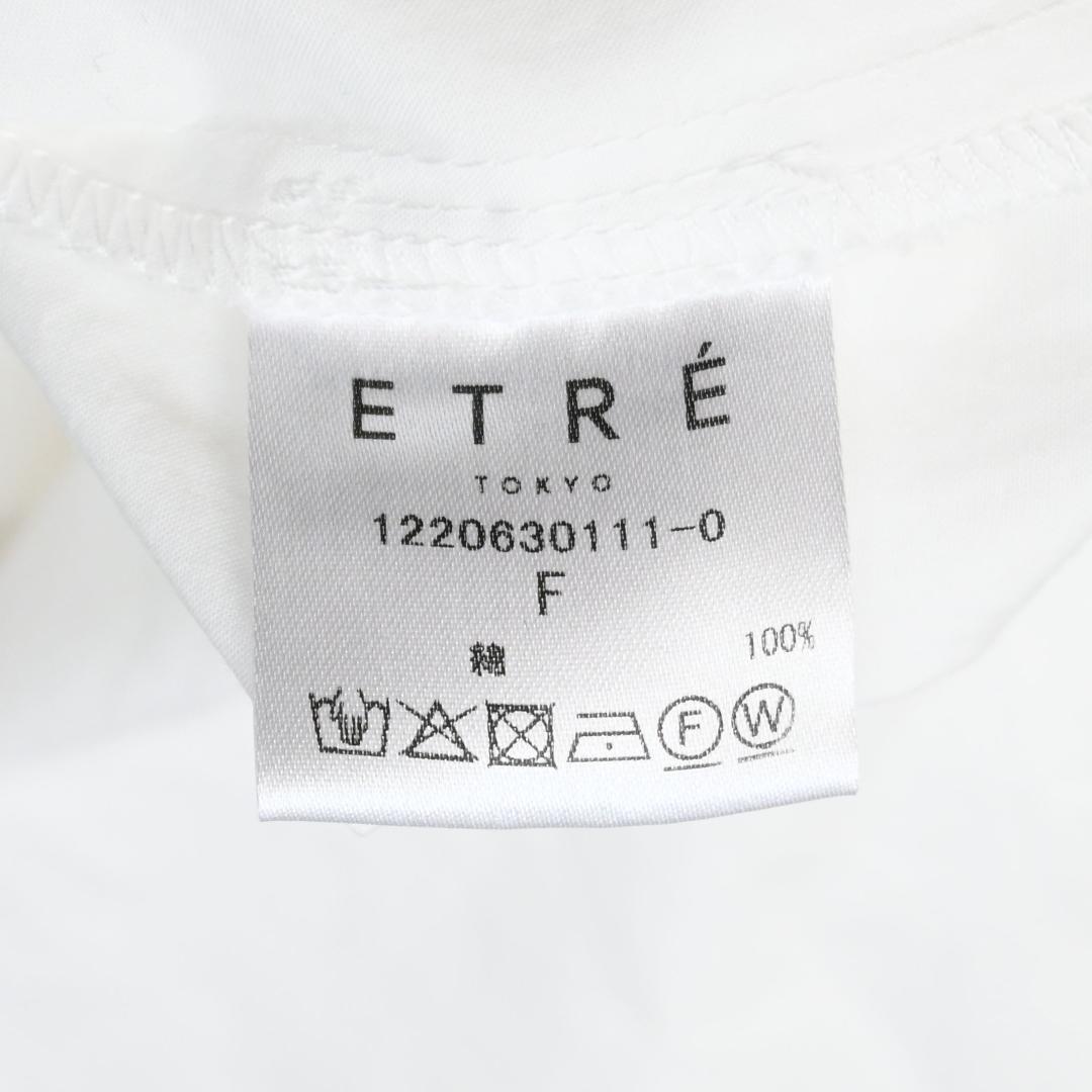 □ 49079★年 エトレトウキョウ デザインタックシャツワンピース F