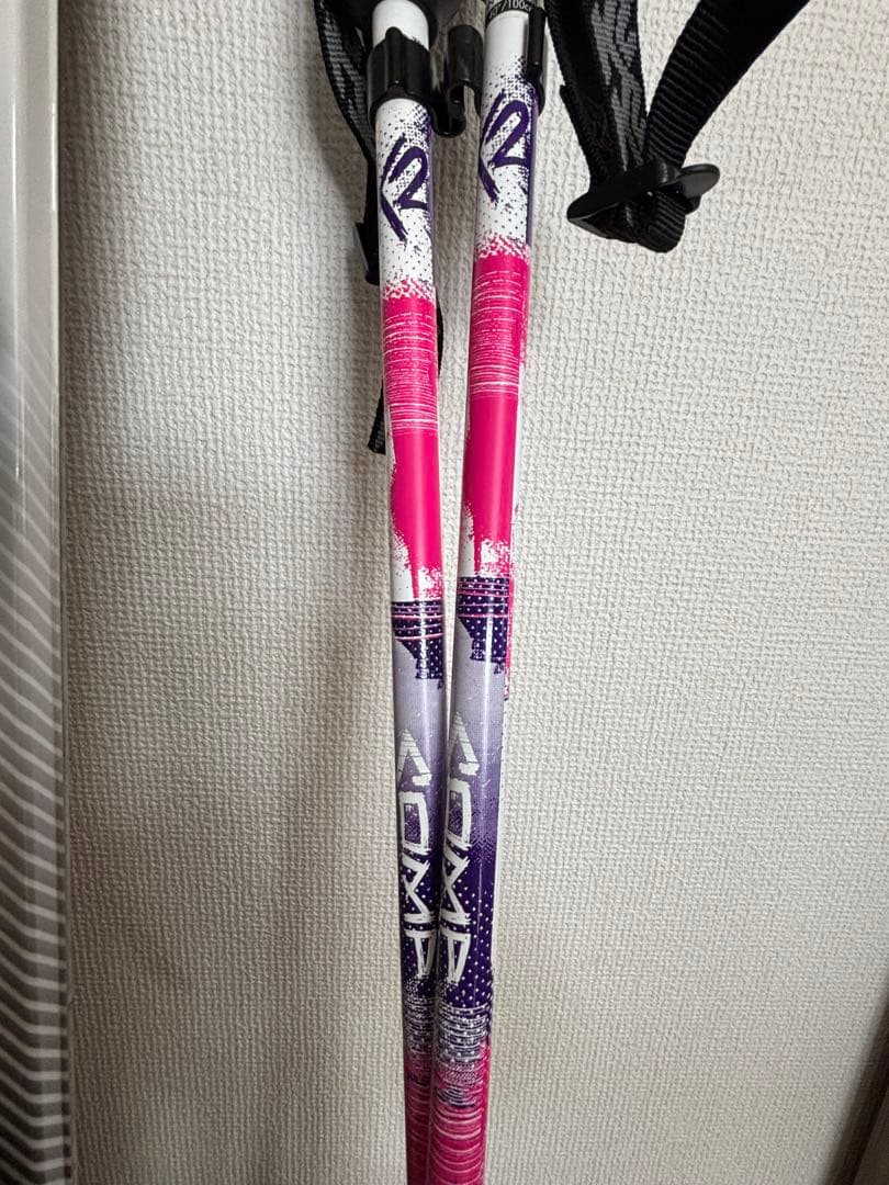 フィッシャー　スキー板　145cm ストック　セット