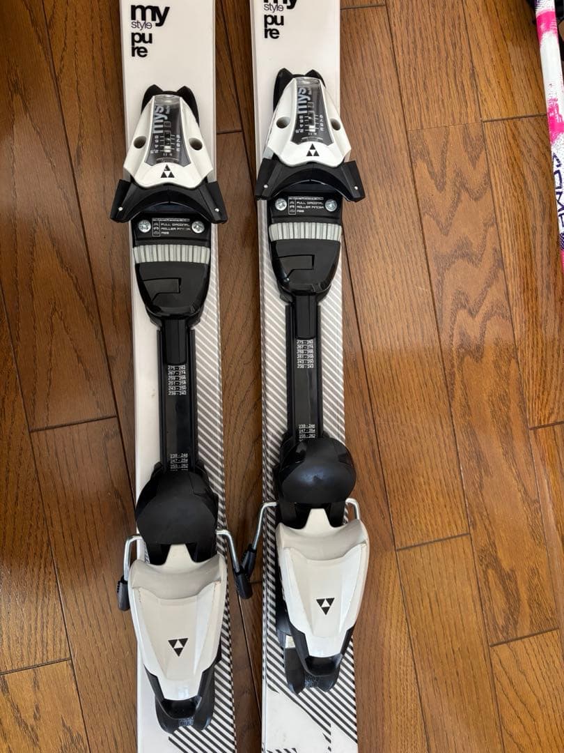 フィッシャー　スキー板　145cm ストック　セット