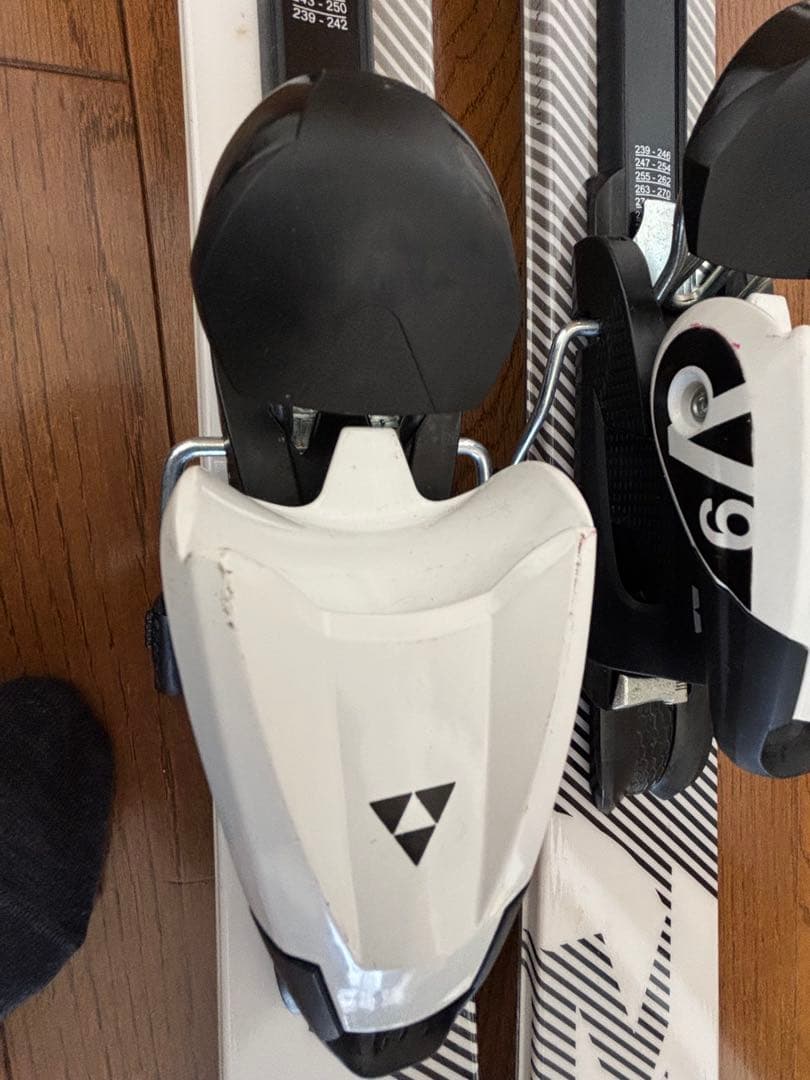 フィッシャー　スキー板　145cm ストック　セット