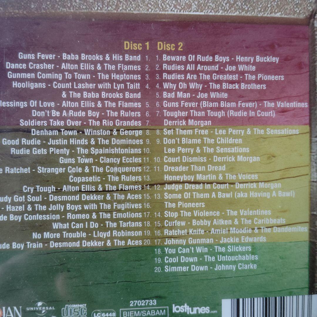 洋楽 Trojan Skinhead & Rudeboy Collection 2CD