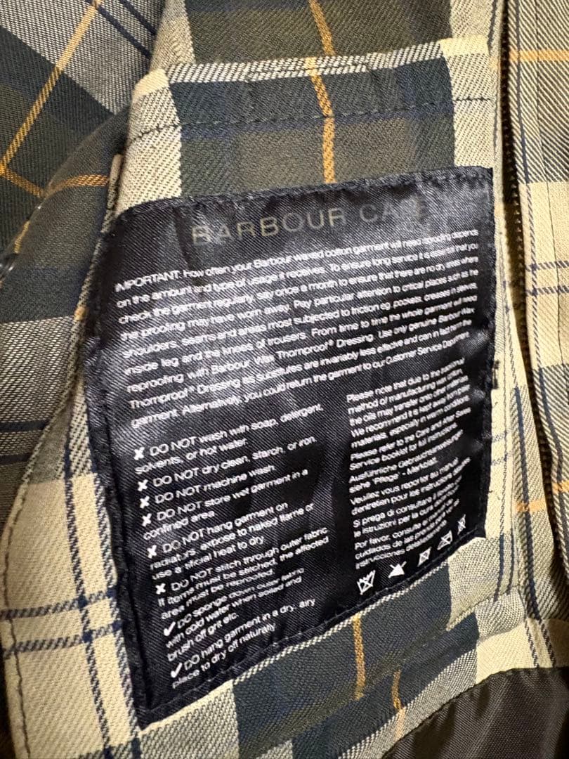Barbour BEDALE SL 34 セージグリーン