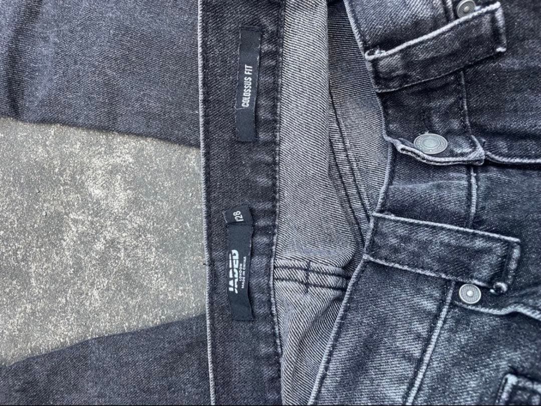 JADED LONDON ブラックデニム　2本セット売り