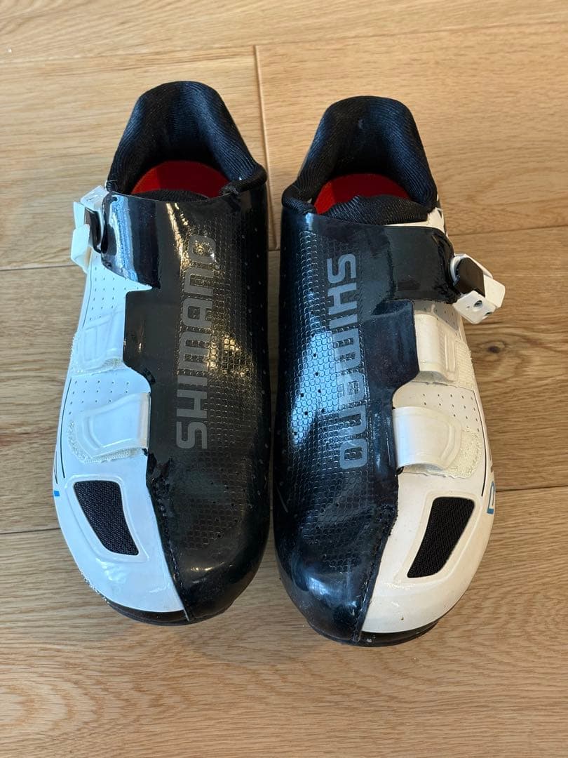 シマノ RP9 (SH-RP901) カーボンソール　黄クリート付き25.5cm