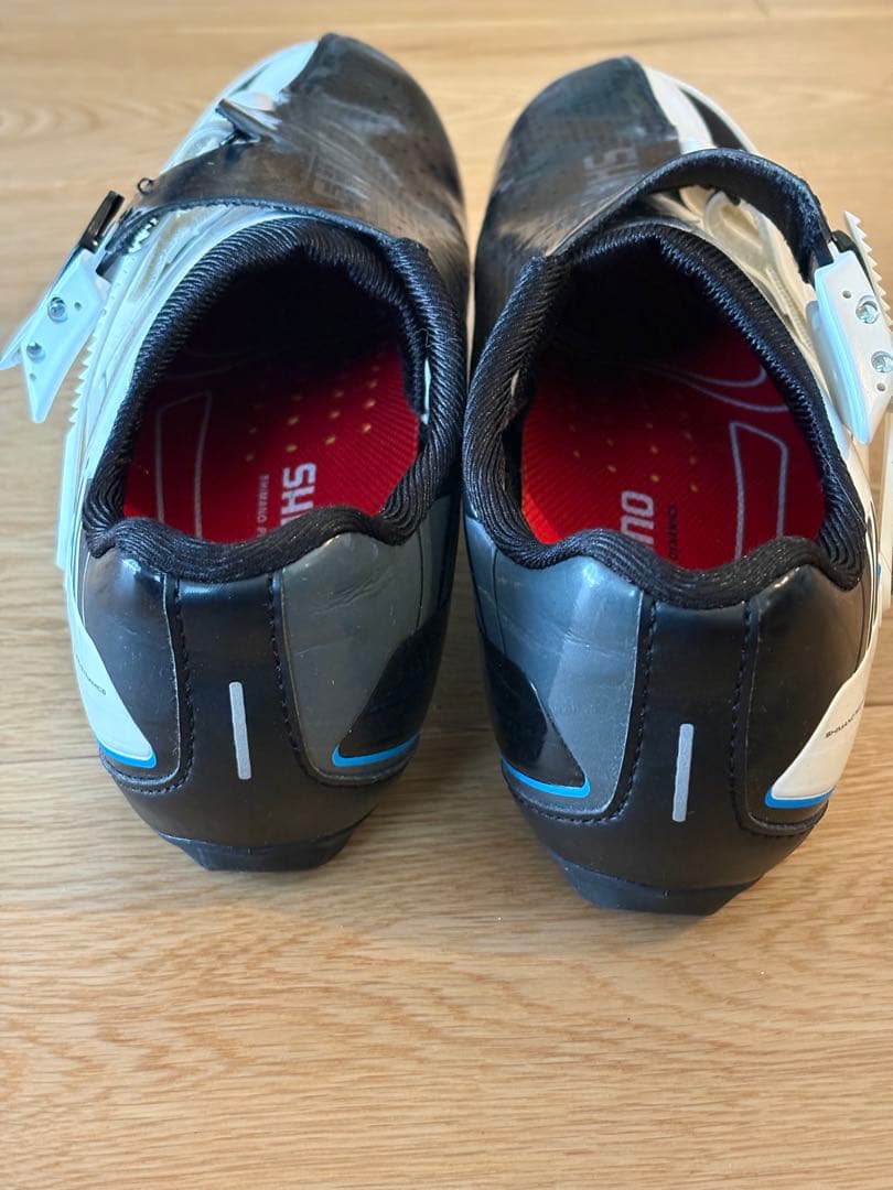 シマノ RP9 (SH-RP901) カーボンソール　黄クリート付き25.5cm