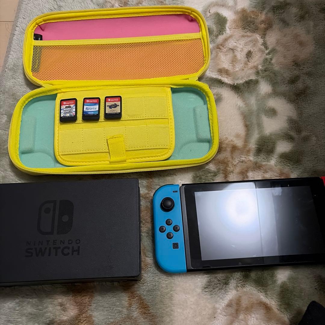 Nintendo Switch 本体　ソフト付き　テレビ出力できません。