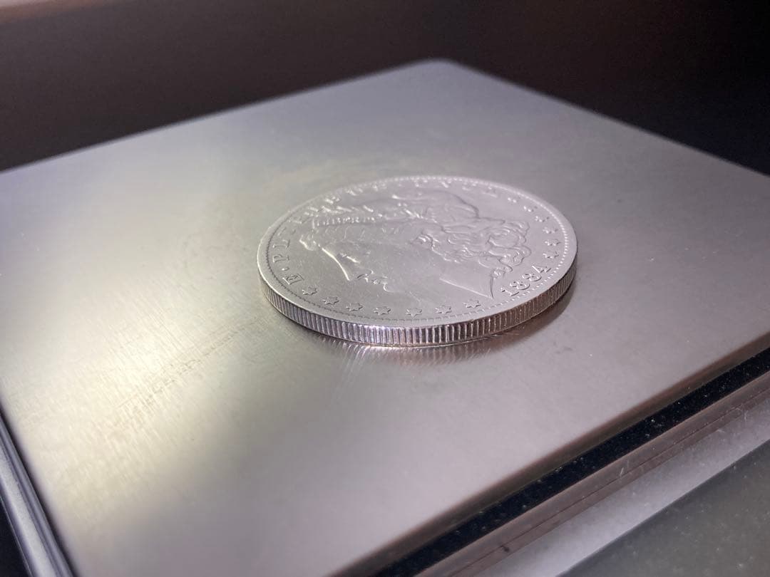 《アメリカ》モルガンダラー1ドル銀貨(1884年)