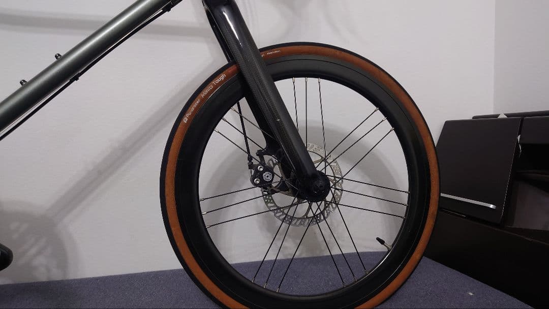 千葉県発 tern amp-f1 ドロップハンドル仕様　451 ミニベロ