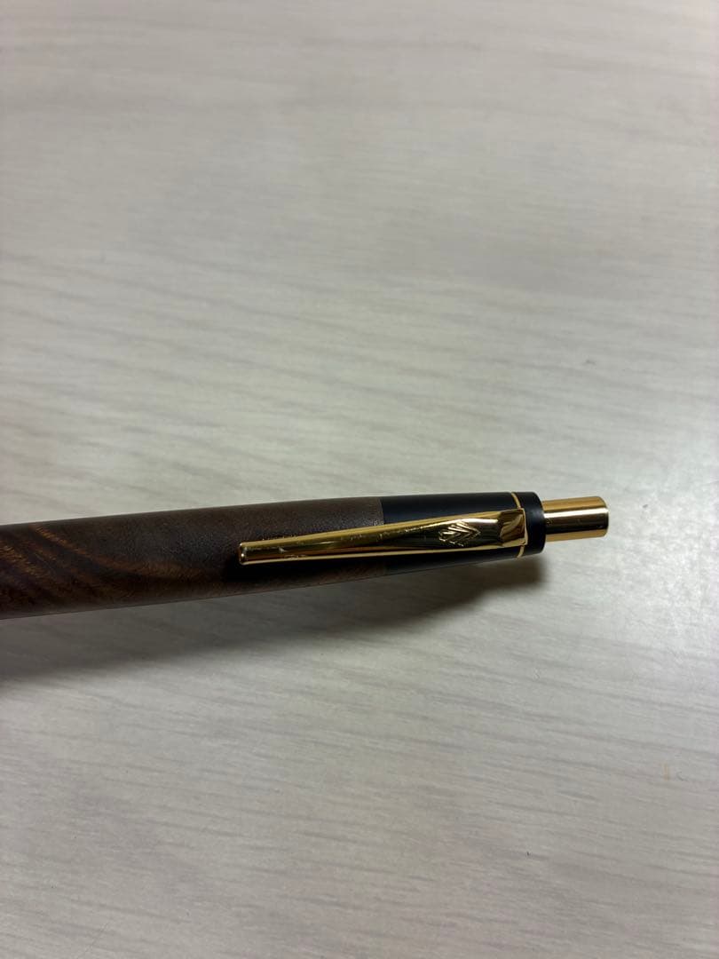 野原工芸 シャープペンシル マーブルウッド 灰宮