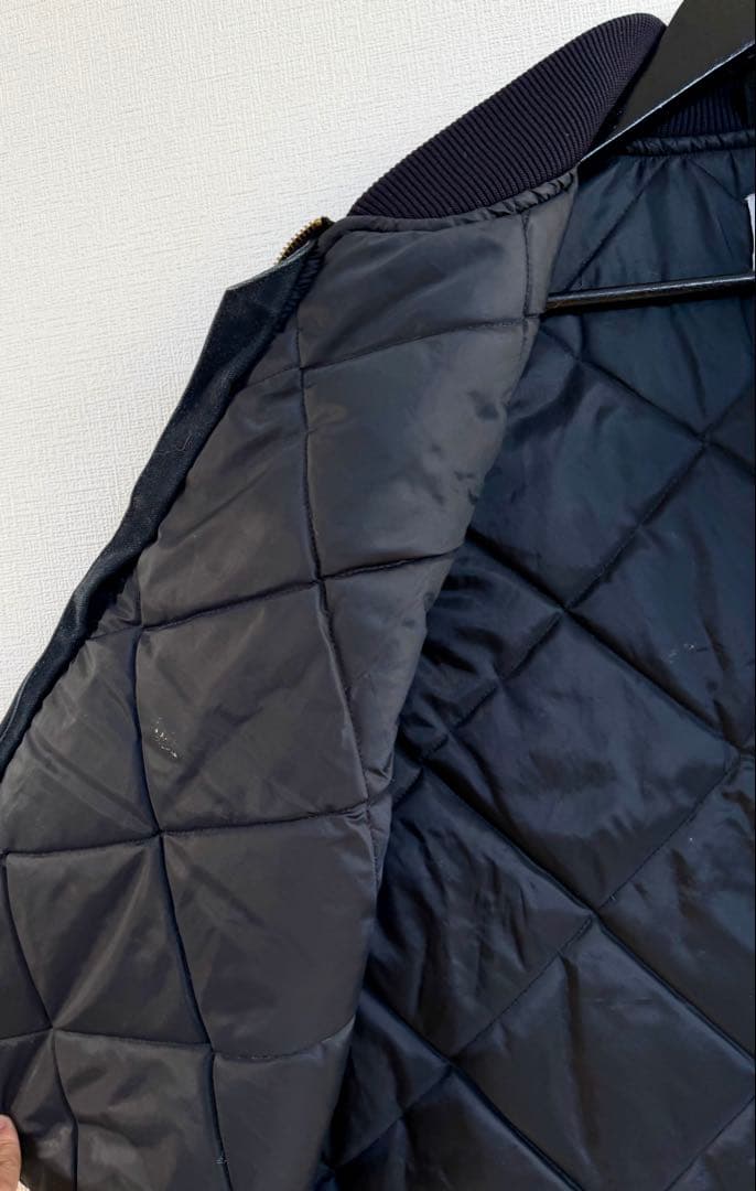 超スペシャル アメリカ製 ヴィンテージ カーハート ダック ベスト L ブラック