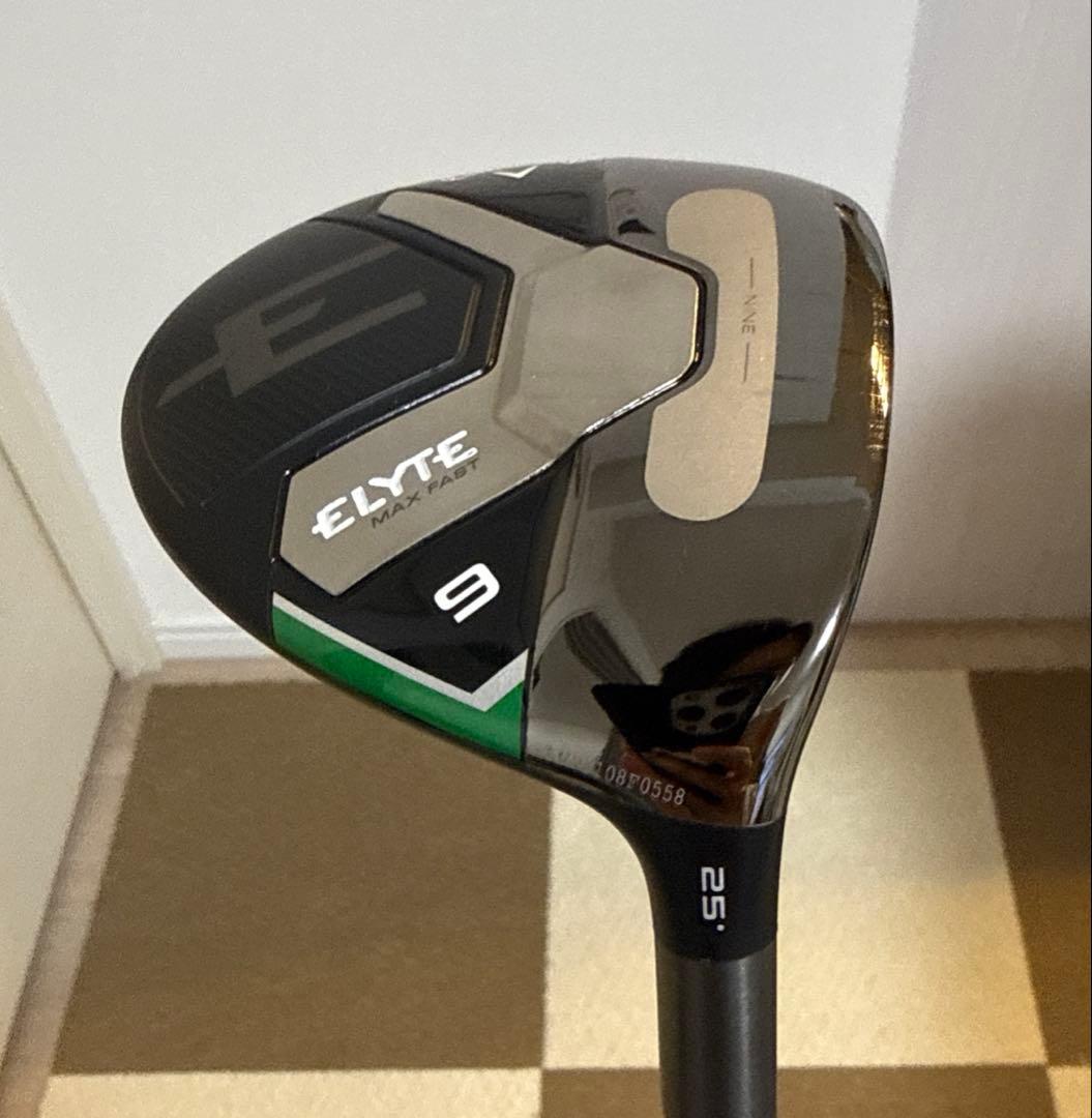 キャロウェイ エリート ELYTE MAX FAST フェアウェイウッド 9W