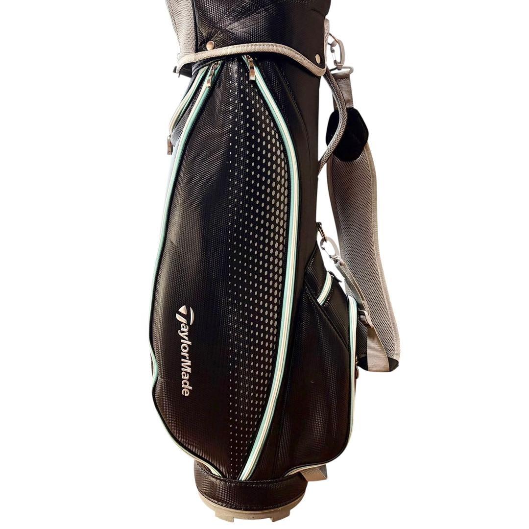 テーラーメイド キャディバッグ 軽量 大容量 高機能 上質モデル 美品