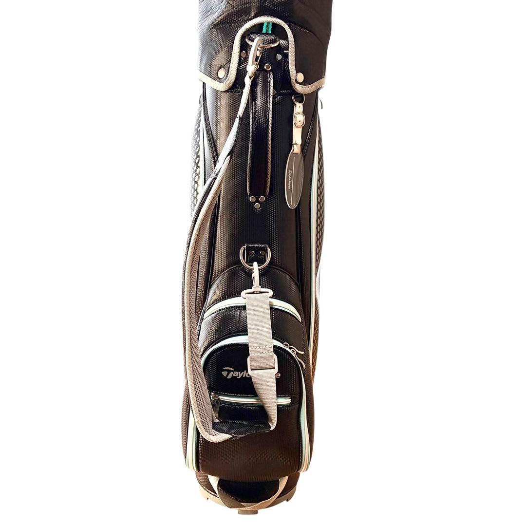 テーラーメイド キャディバッグ 軽量 大容量 高機能 上質モデル 美品
