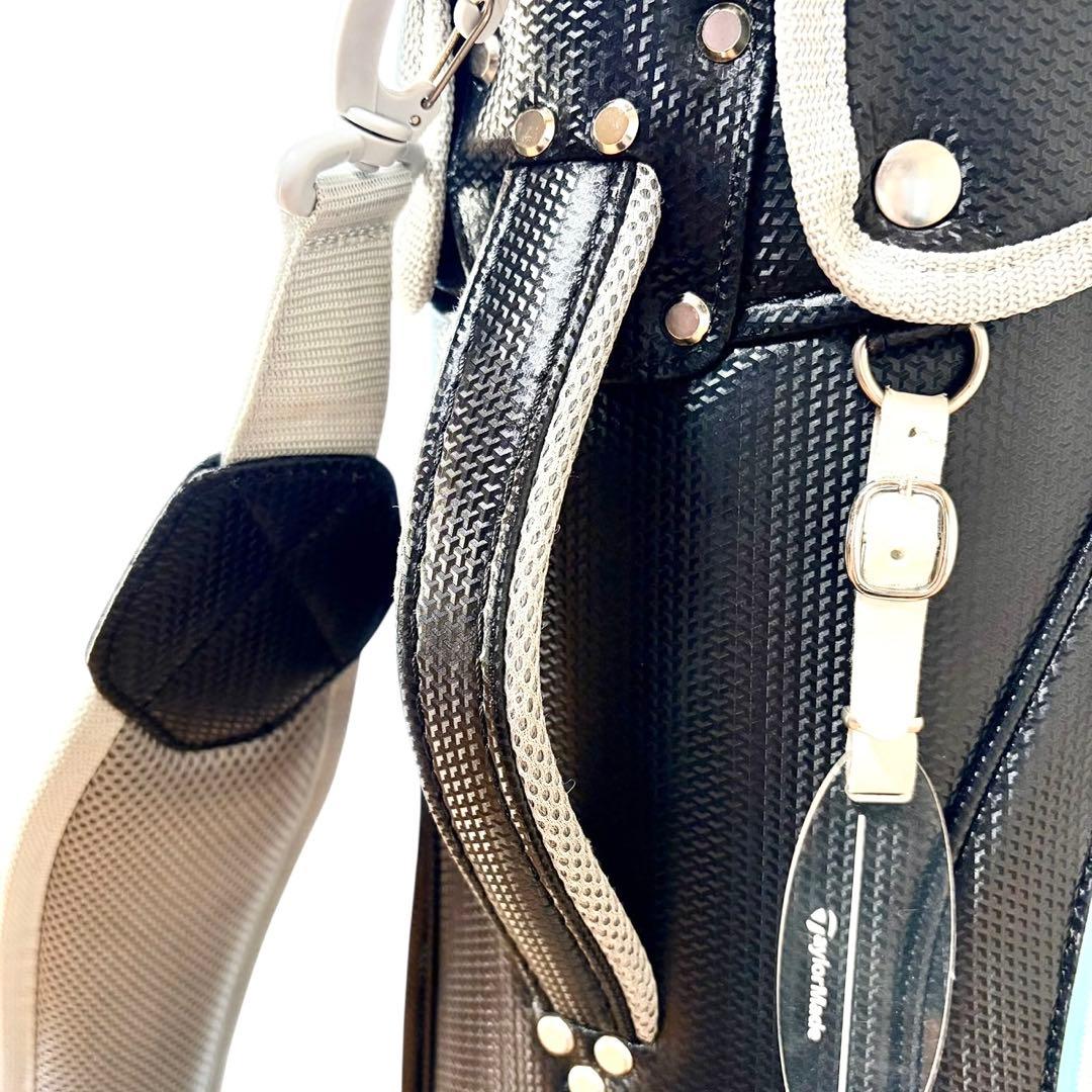 テーラーメイド キャディバッグ 軽量 大容量 高機能 上質モデル 美品