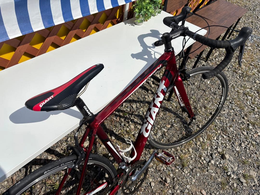a*k様 GIANT DEFY レッド ロードバイク