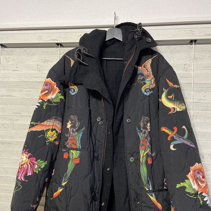 03aw yohji yamamoto POUR HOMME タトゥー コート