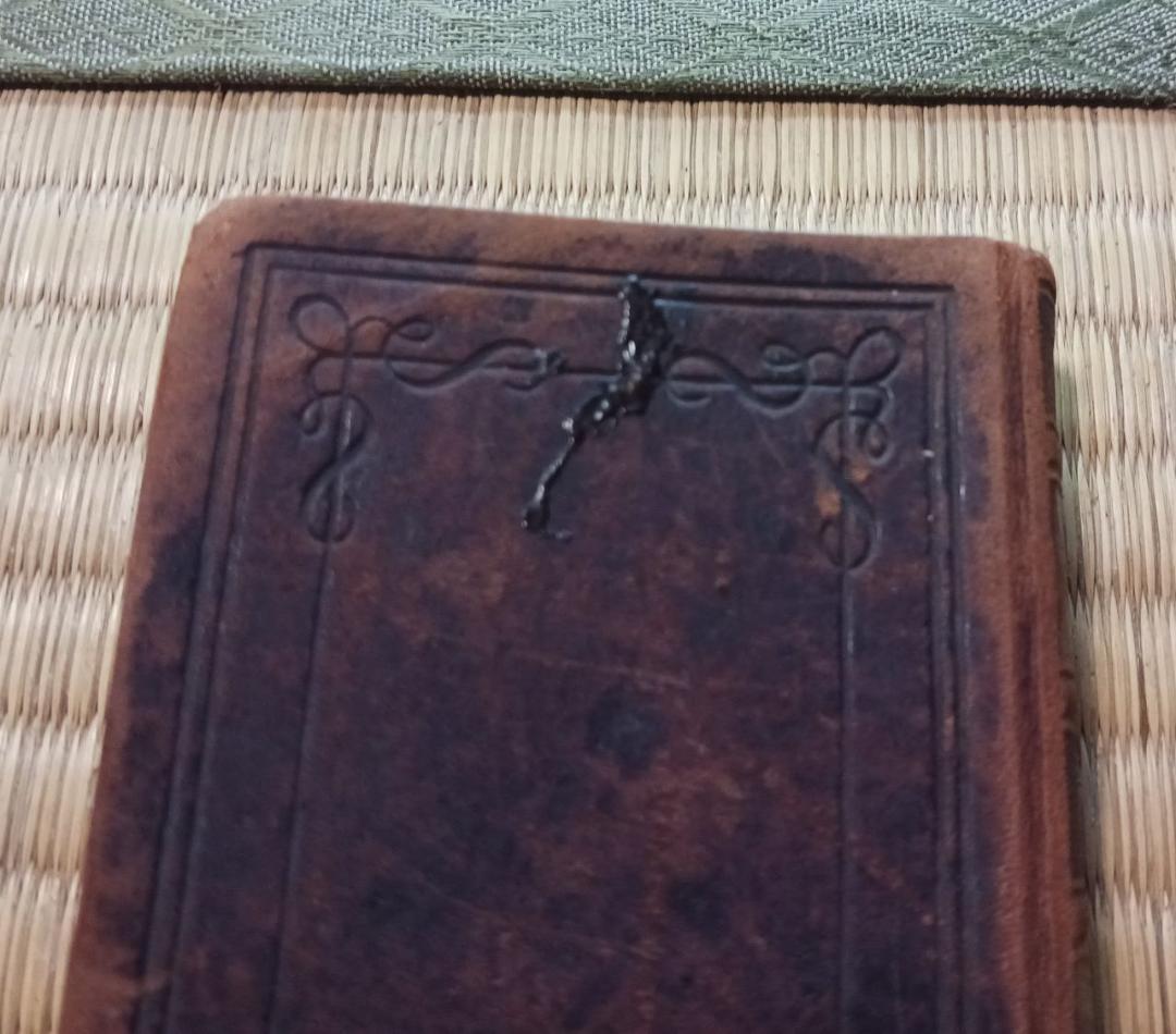 【聖書】新約全書 小型聖書 革装本 米国聖書会社刊 明治大正期