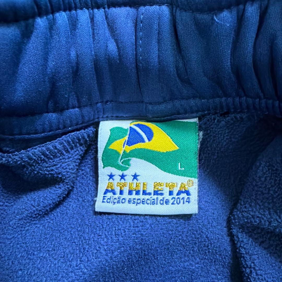 ATHLETA アスレタ ジャージ上下セット Lサイズ 裏起毛