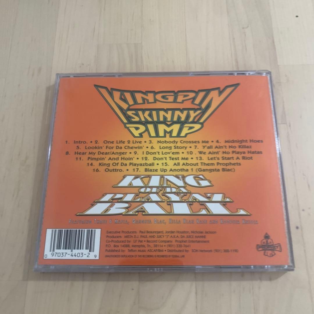 Kingpin Skinny Pimp cdアルバム g-rap