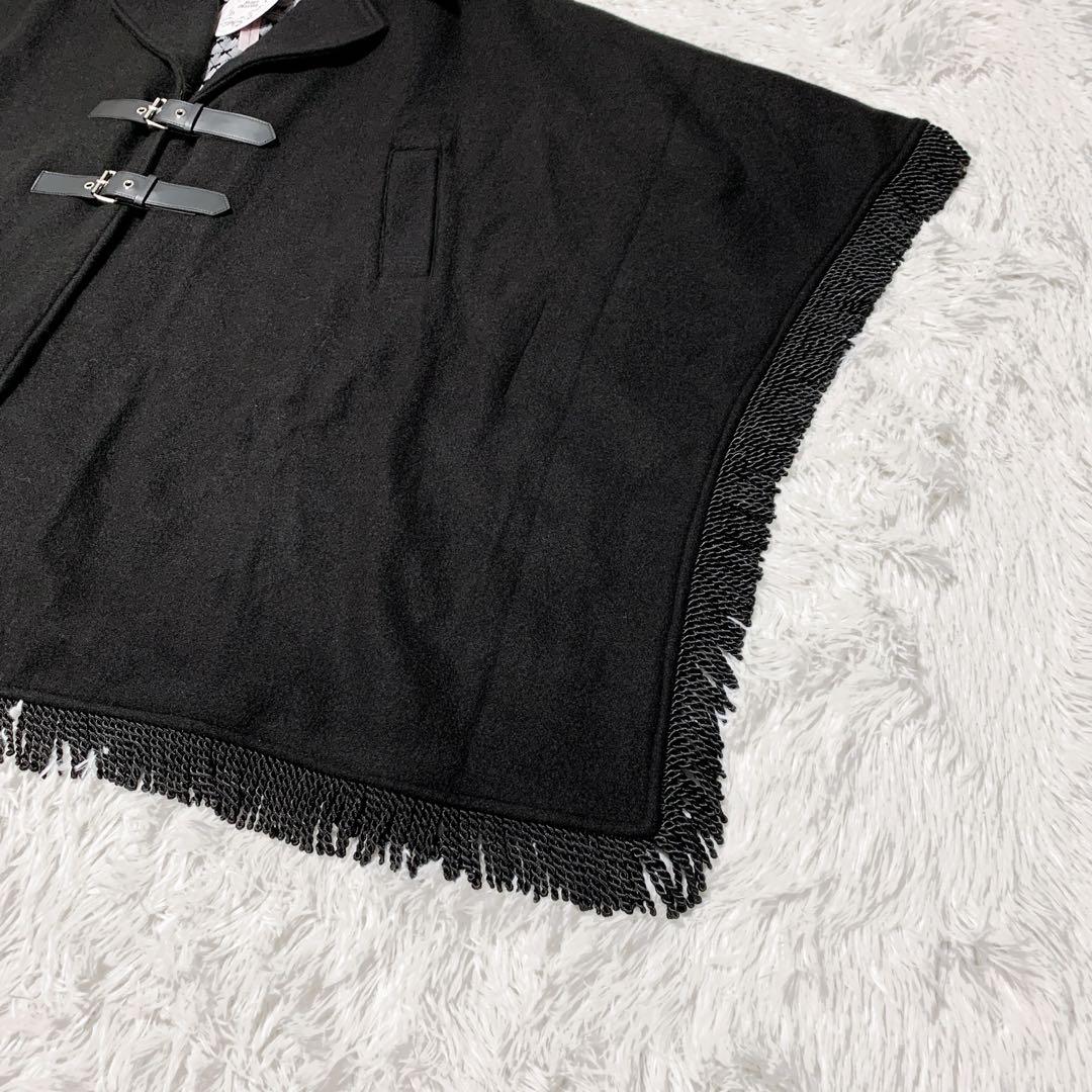 【未使用タグ付】Sweet Dreamer ポンチョ ケープコート ロング丈