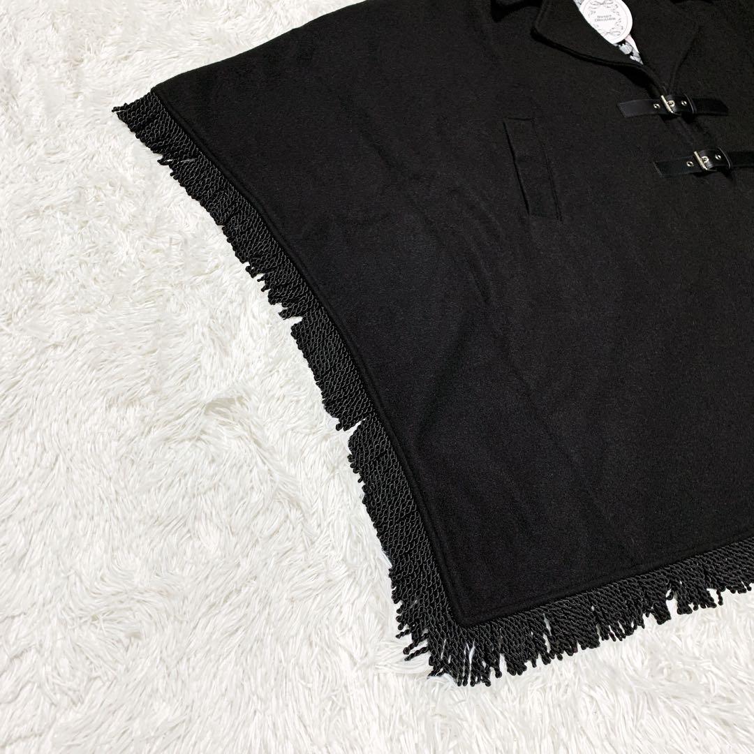 【未使用タグ付】Sweet Dreamer ポンチョ ケープコート ロング丈