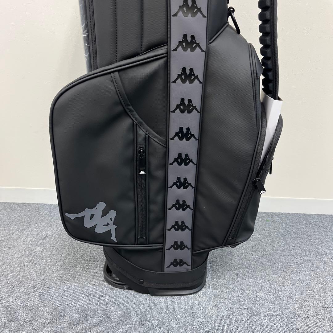 Kappa カッパ ゴルフ スタンド キャディバッグ 8.5型 クロ