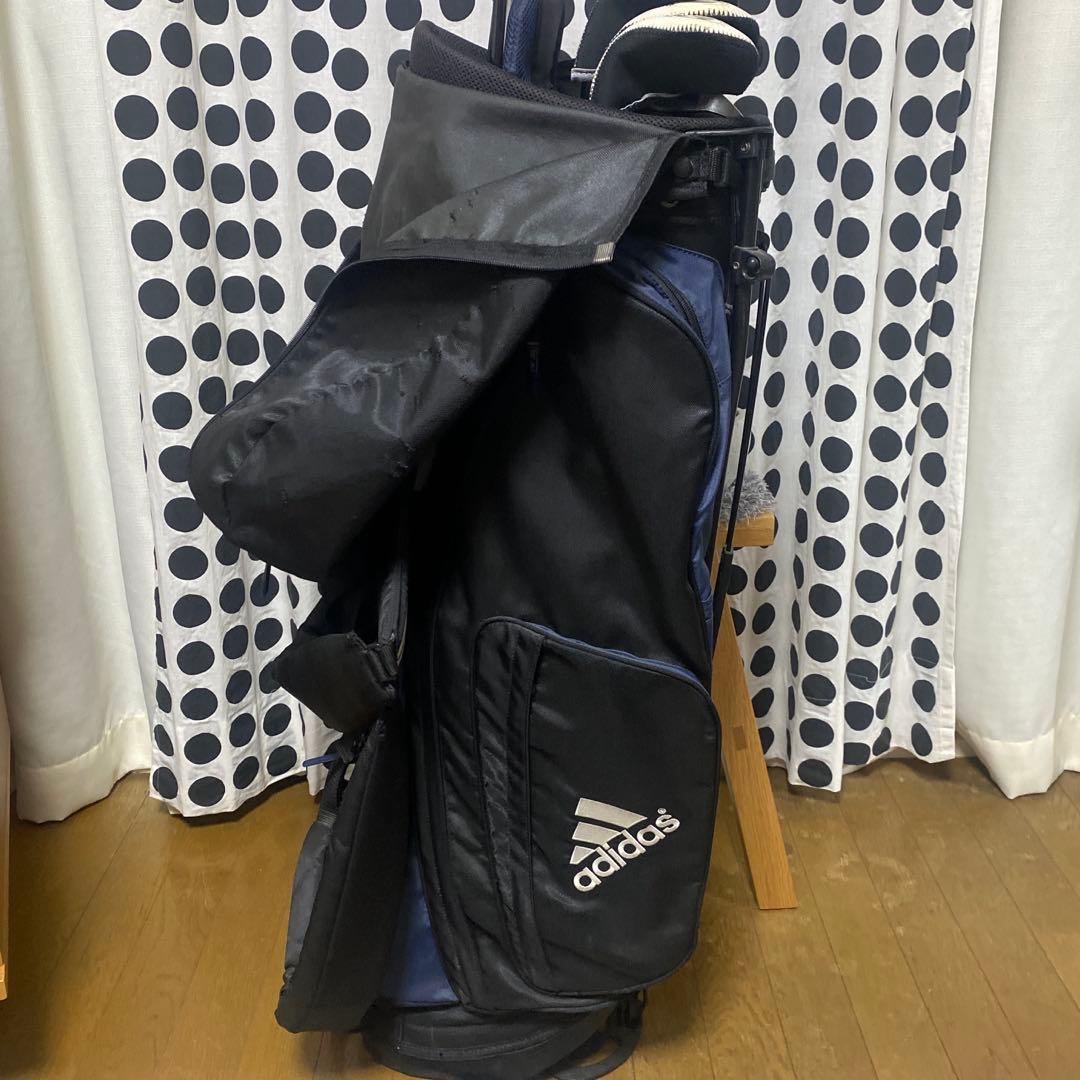 ゴルフクラブ12本セットとadidasバッグ付き