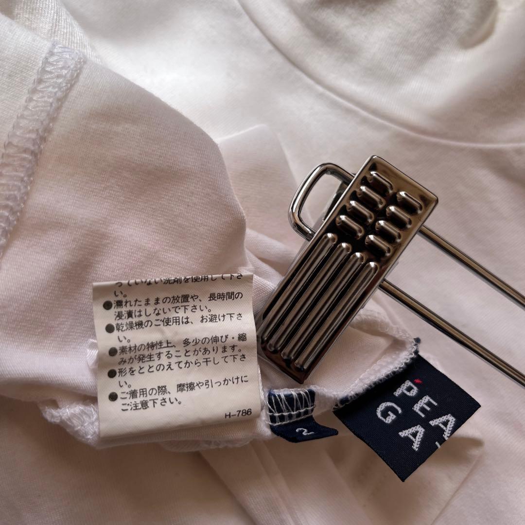 PEARLY GATES ゴルフ golf シャツ タートルネック ホワイト 2