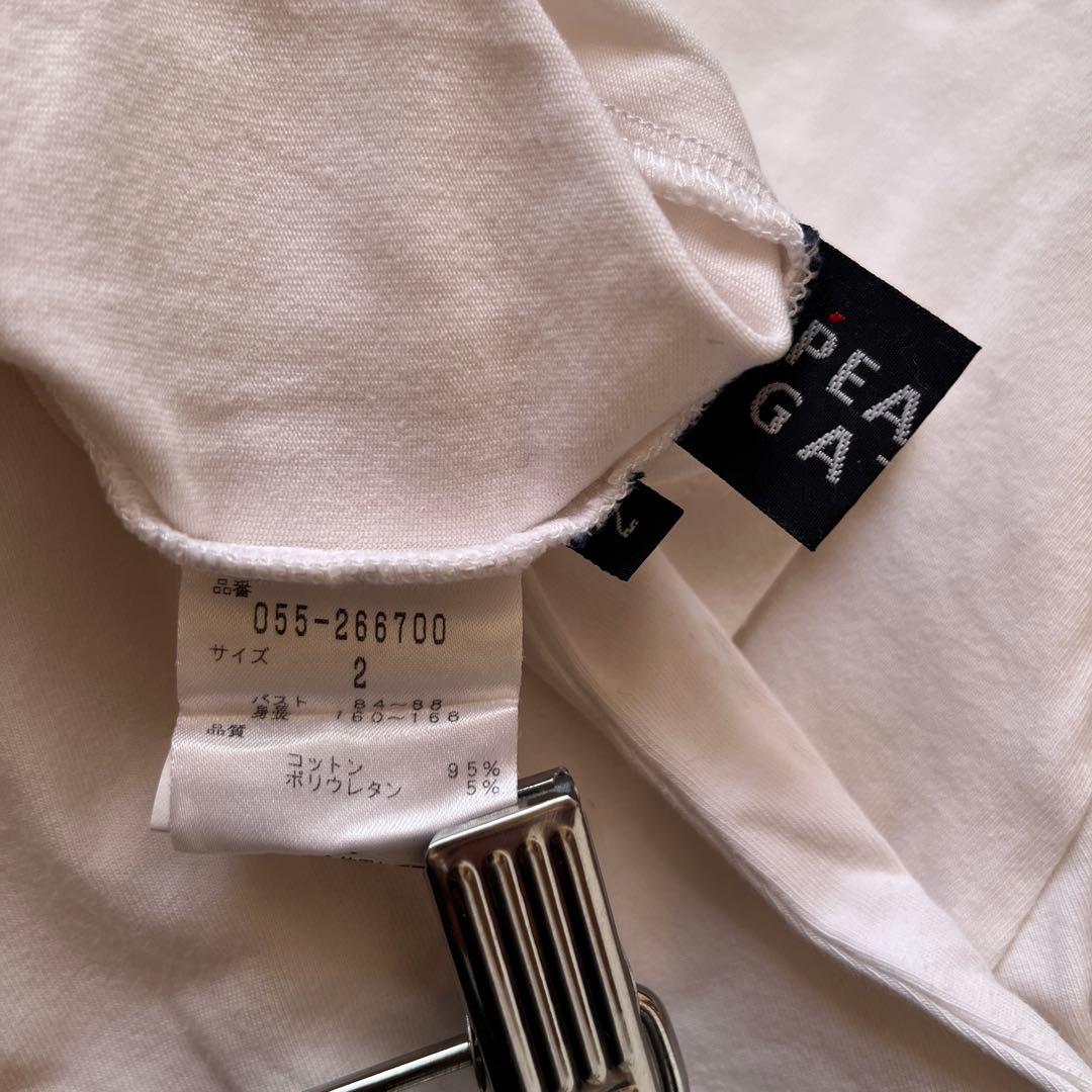 PEARLY GATES ゴルフ golf シャツ タートルネック ホワイト 2