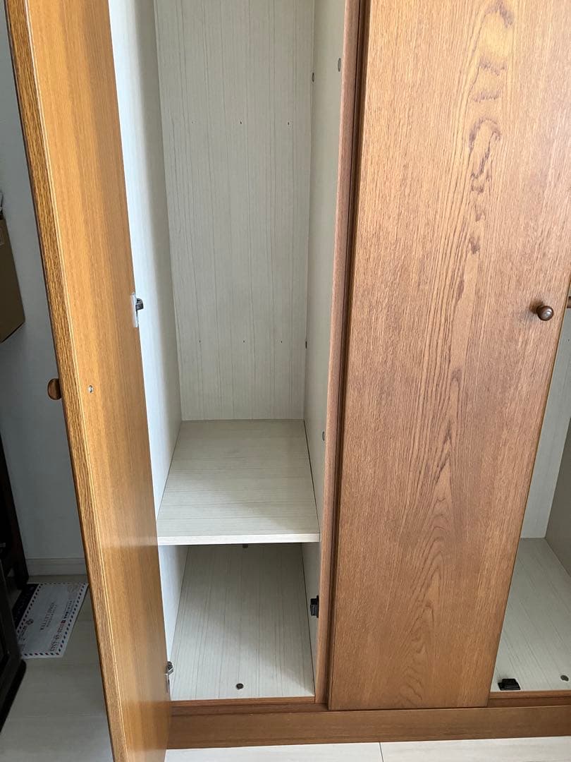 木製洋服タンス(3枚扉)