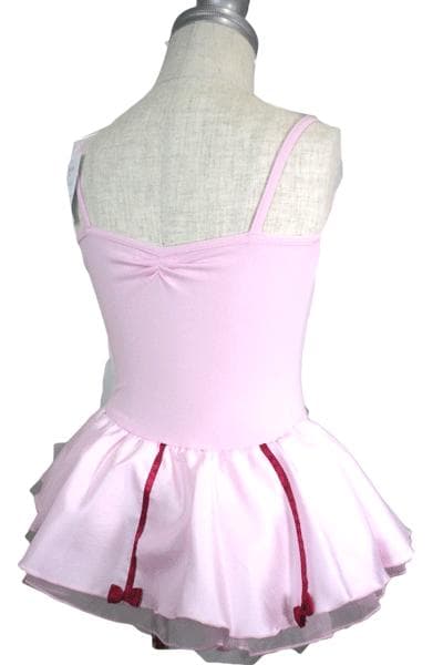 日本製 新品 子供 S 100 ブラック バレエ レオタード ラブリーリボン