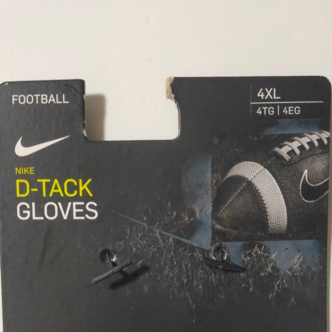NIKE　D-TRACK　ナイキ　アメフト用グローブ　4XL　#120