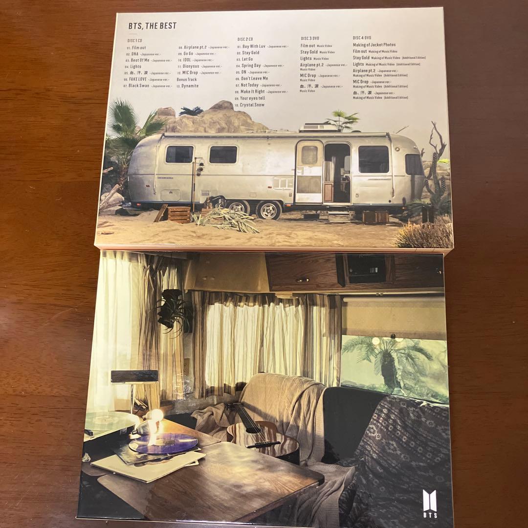 BTS 、THE BEST(DVD月夜琴を含む4枚セット)