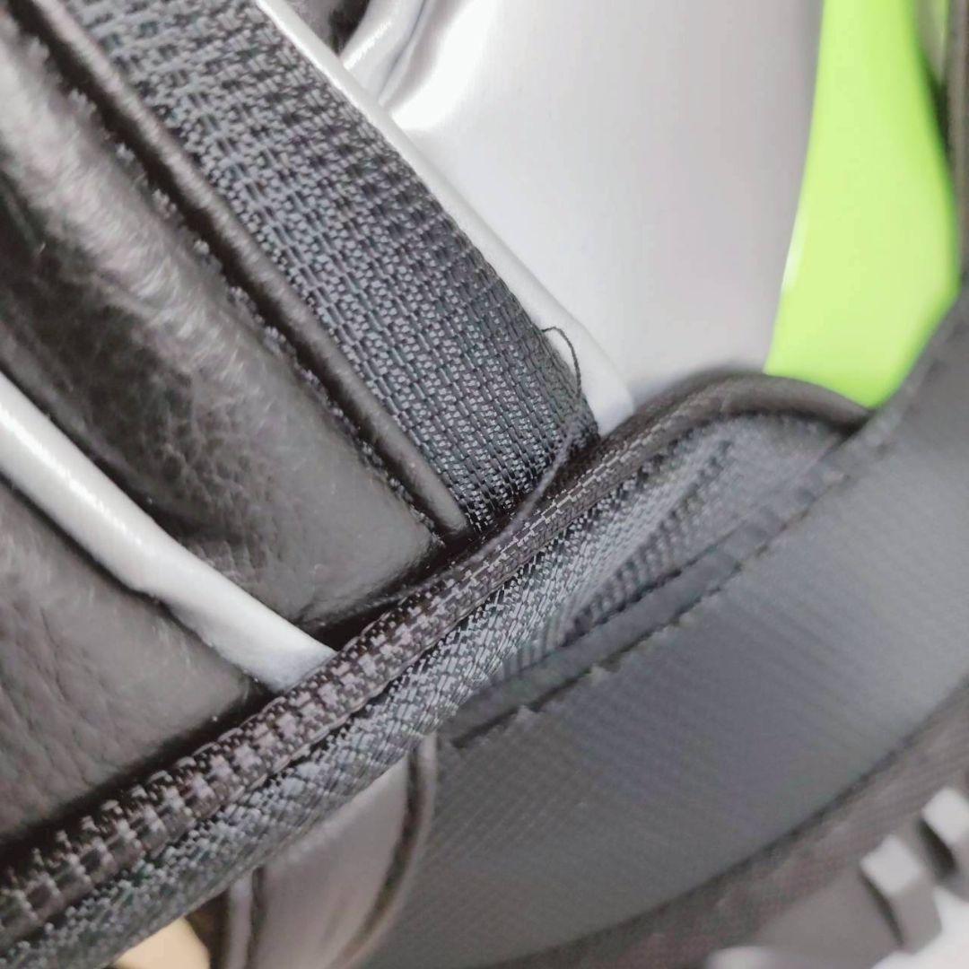 ​【新品未使用】アディダス キャディバッグ AWU25 ブラック/緑 9.5型