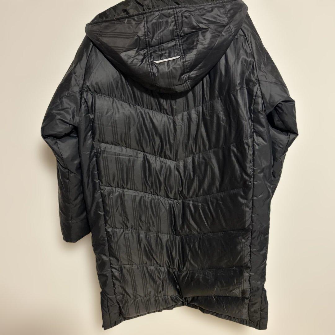 ベンチコート 黒 160 アディダス　サッカー　メンズ　レディース　フットサル