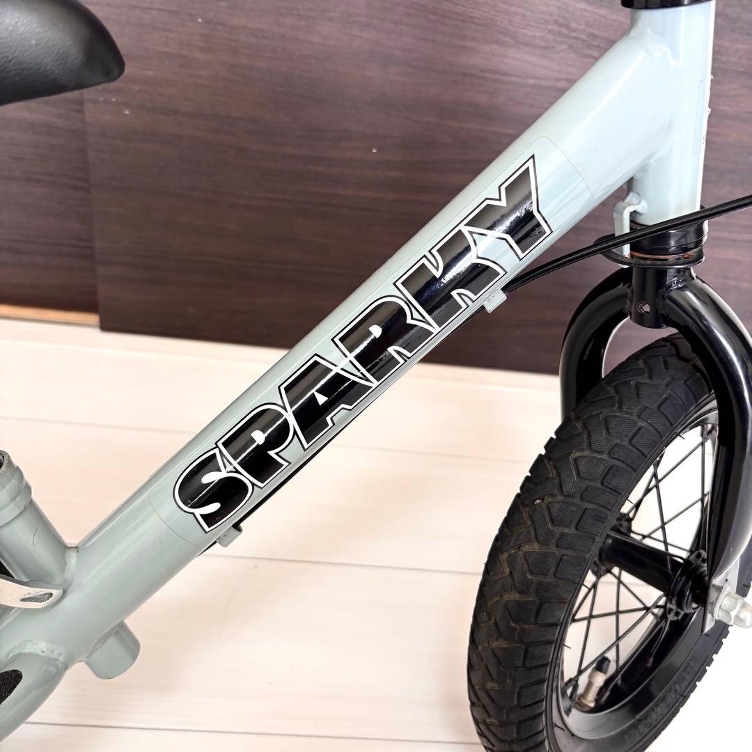 ✨美品✨ SPARKY バランスバイクグレー キックバイク