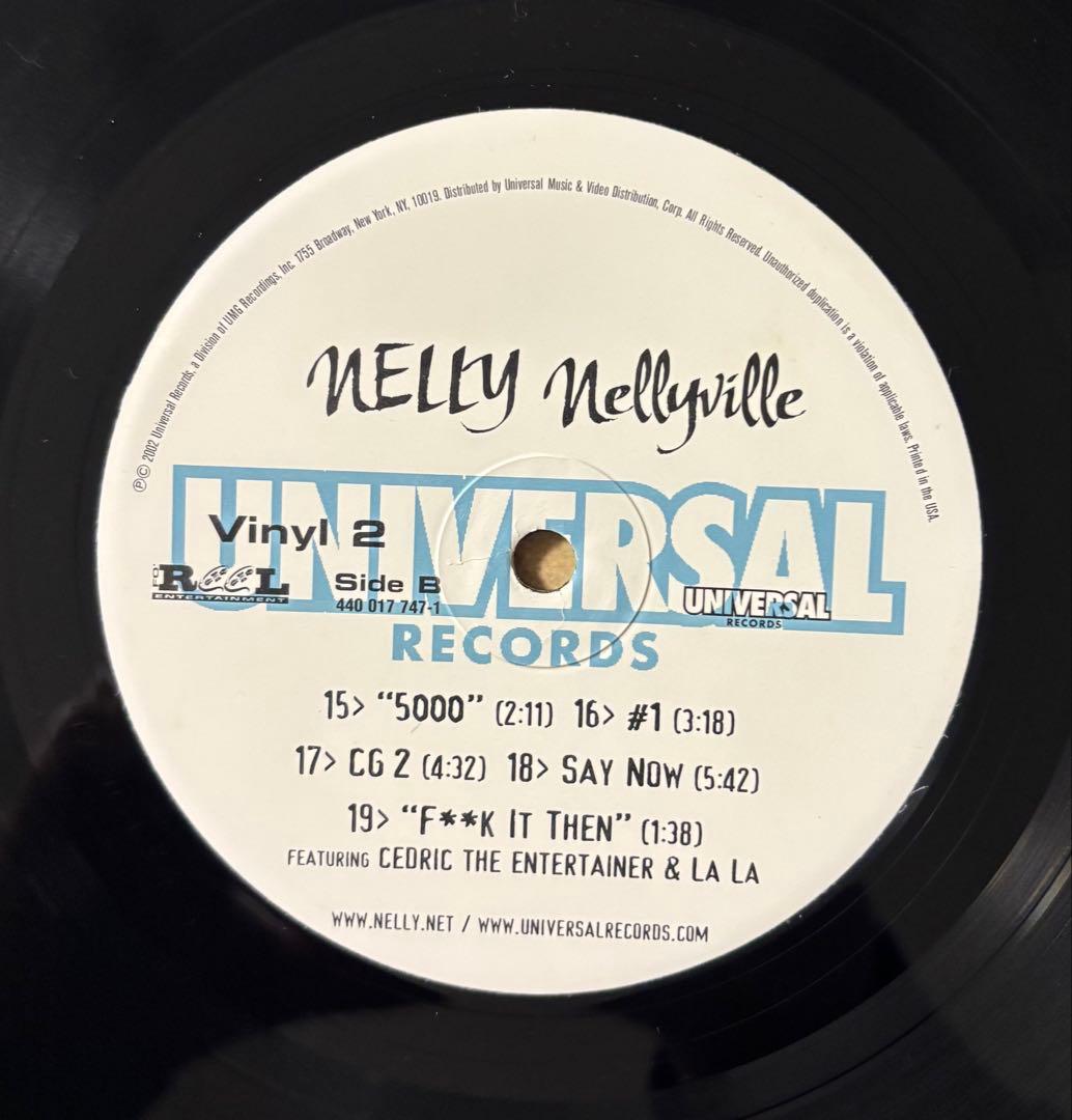 Nelly – Nellyville 2LP アナログレコード US盤