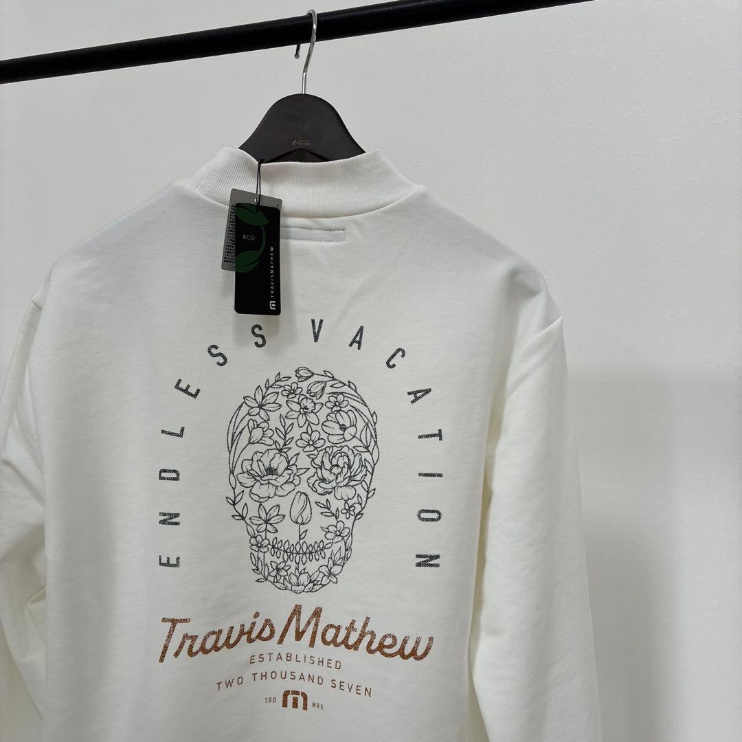 Travis Mathew トラヴィス　マシュー　ロンT トレーナー　ロゴ