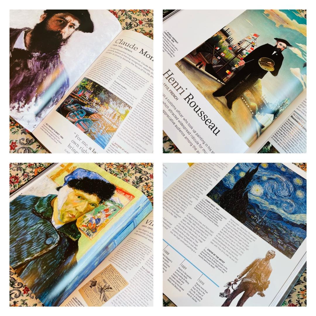 新品洋書　アート　美術画集　作品集　ダリ　クリムト　北斎　ベーコン　モネ　ゴッホ