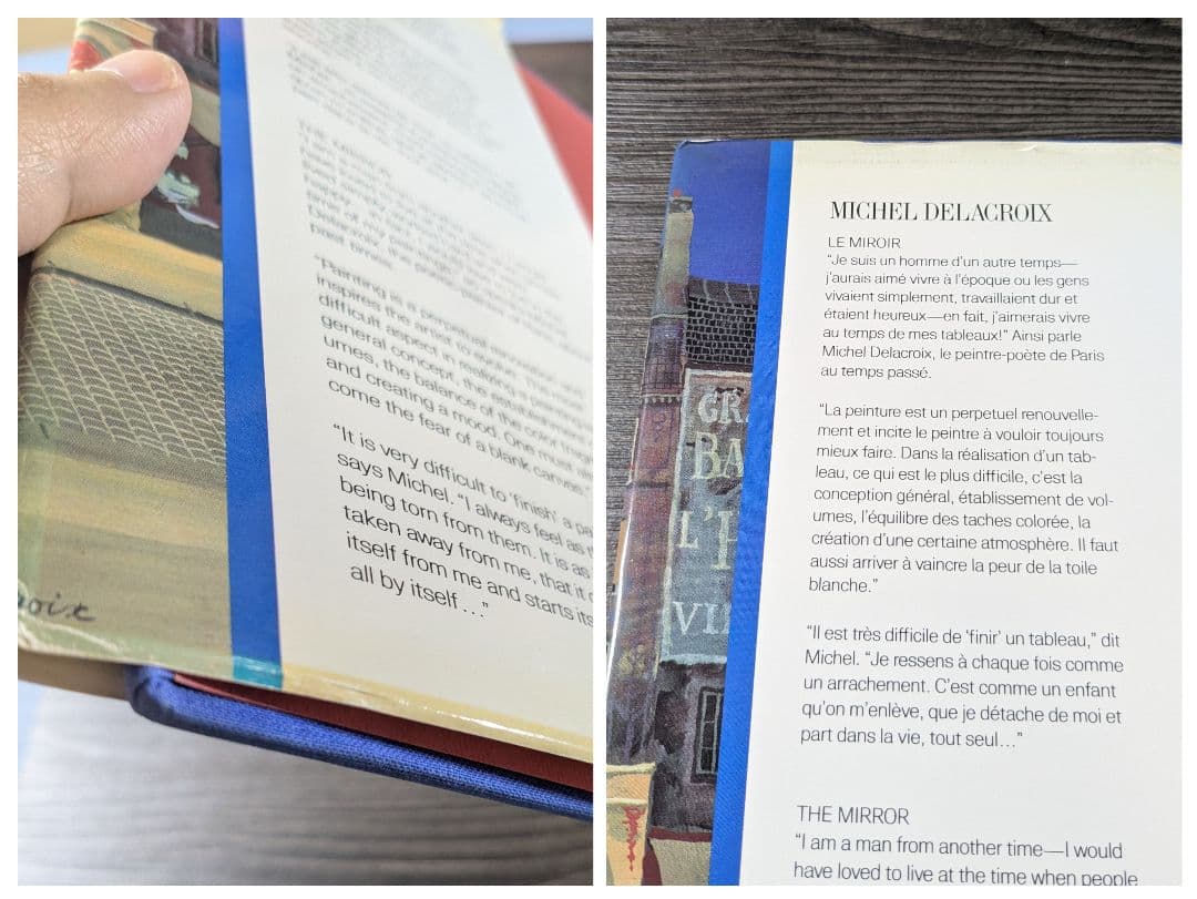 洋書　Michel Delacroix　ミシェル・ドラクロワ 画集　作品集