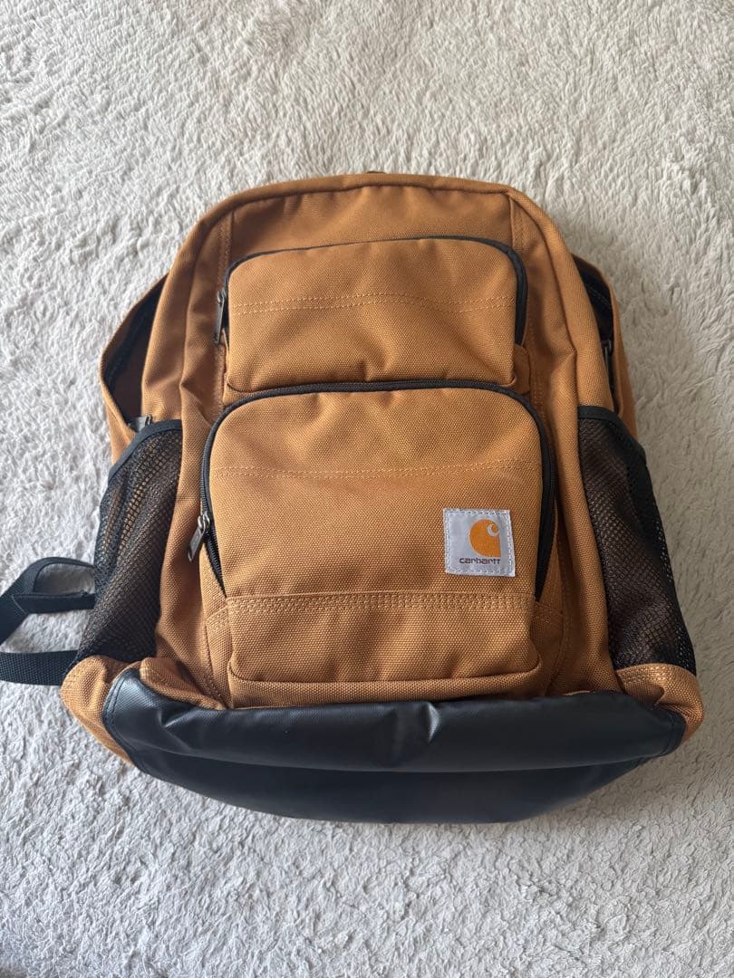 Carhartt ブラウン リュック 3ポケット