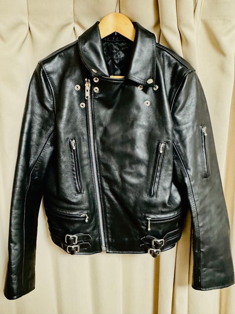 K*o様 レザーライダースジャケット　ライトニングタイプ　タイトフィット