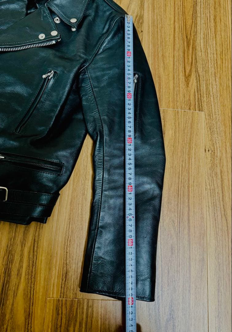 K*o様 レザーライダースジャケット　ライトニングタイプ　タイトフィット