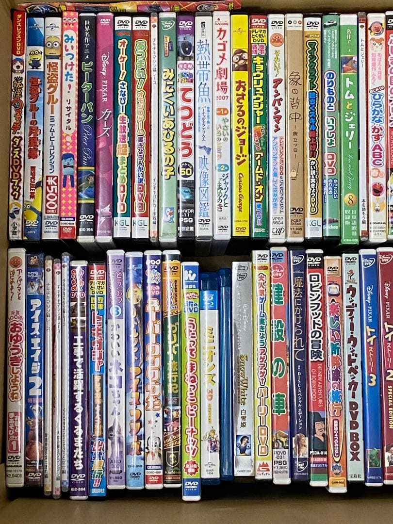 H5F820☆子供向けアニメDVDまとめ売り約70枚