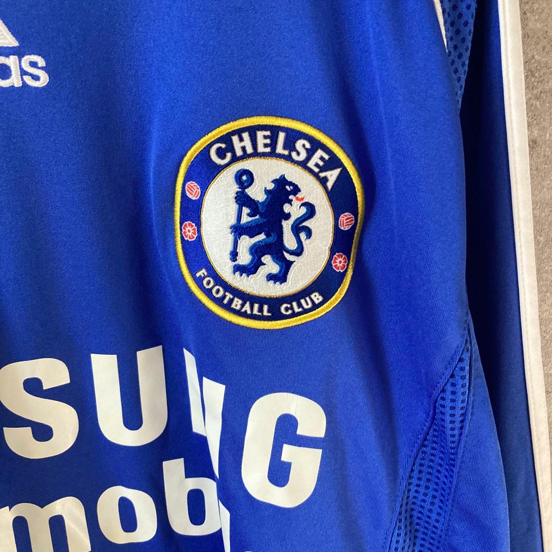 チェルシーFC ユニフォーム　ゲームシャツ　長袖 adidas Lサイズ