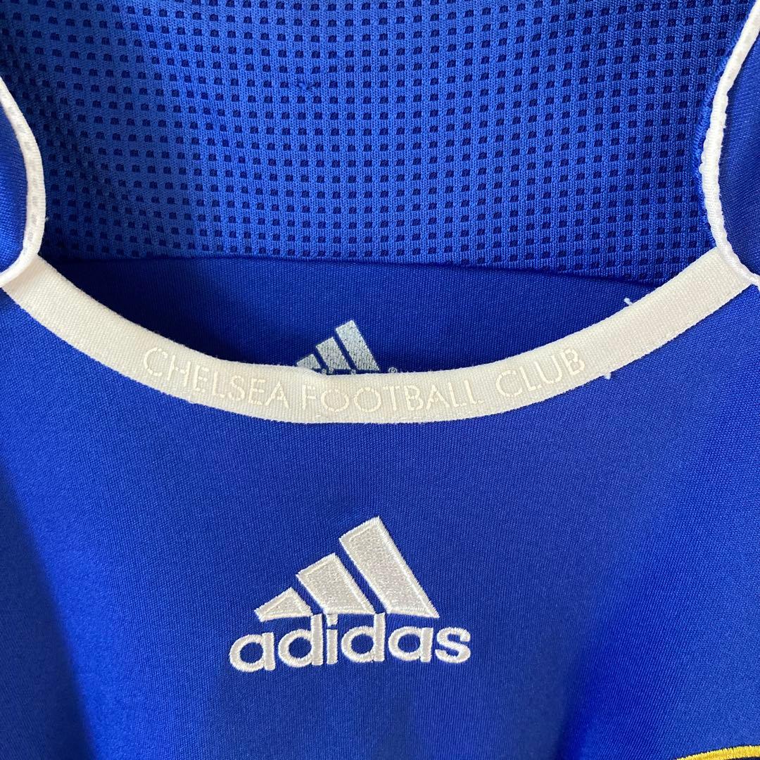 チェルシーFC ユニフォーム　ゲームシャツ　長袖 adidas Lサイズ