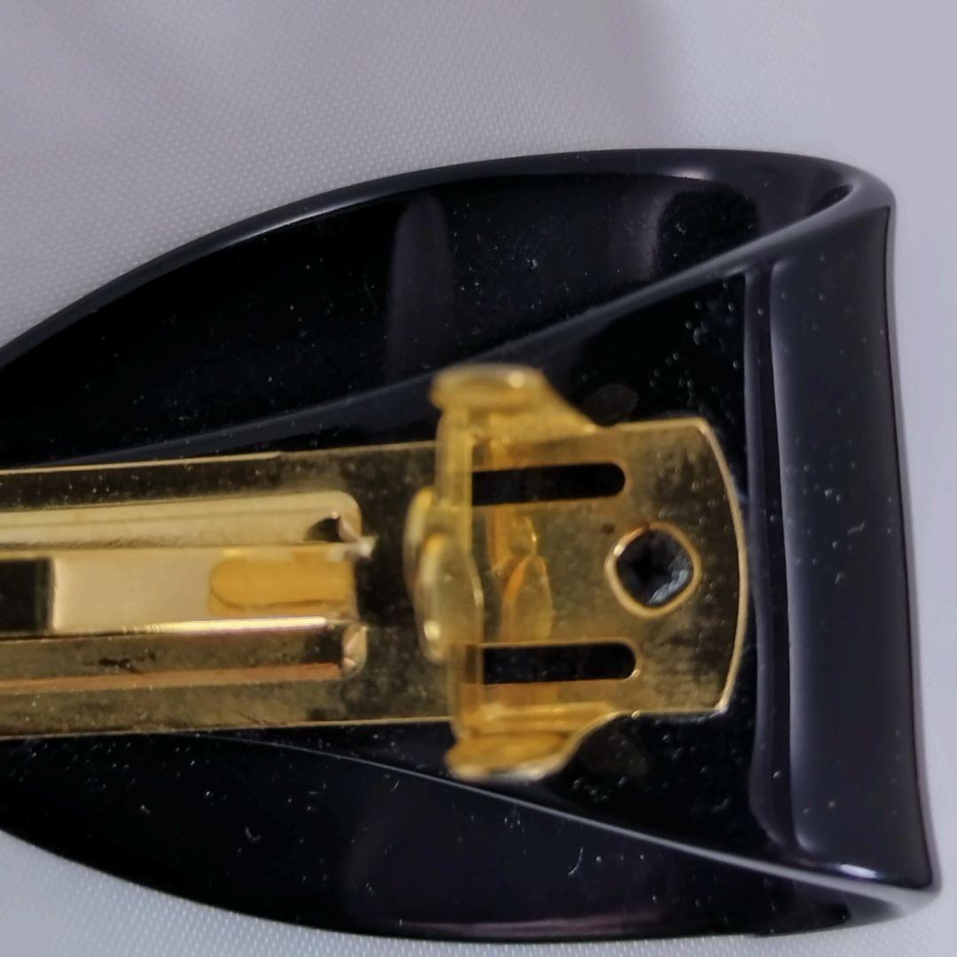 アレクサンドルドゥパリ　リボンバレッタ　ブラック