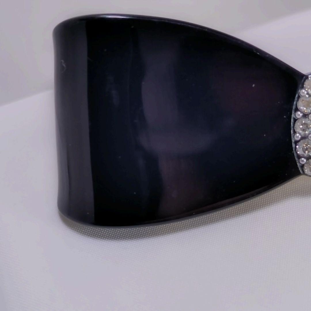 アレクサンドルドゥパリ　リボンバレッタ　ブラック